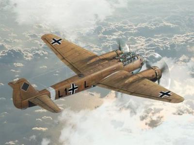  Ju 88a-11, Wwii German Bomber - 1:48e - Icm