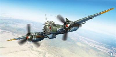  Ju 88a-5, Wwii German Bomber - 1:48e - Icm