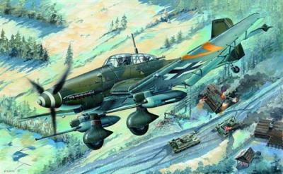 Junkers Ju-87g-2 Stuka - 1:32e - Trumpeter