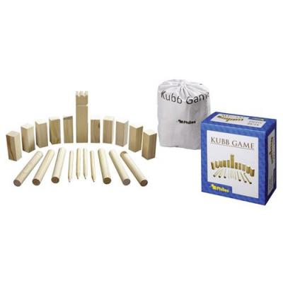 PHILOS Kubb, jeu d'adresse familial en bois