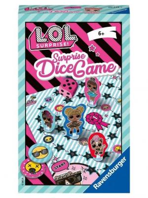 RAVENSBURGER  Lol Surprise Dice Travel Multicolore