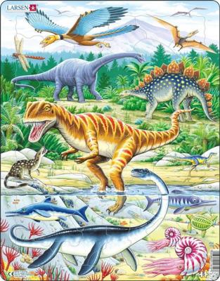 LARSEN  puzzle Maxi Dinosaures 35 pi&egrave;ces