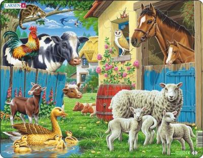 LARSEN  puzzle puzzle Maxi Boerderijdieren23 pi&egrave;ces