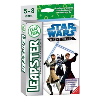 LEAPFROG Cartouche de jeu -  - Leapster Star Wars - Pour enfant - Reconnaissance des nombres et calcul