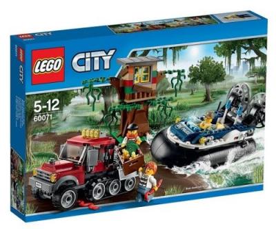 Lego city 60071 l'arrestation en hydroglisseur 