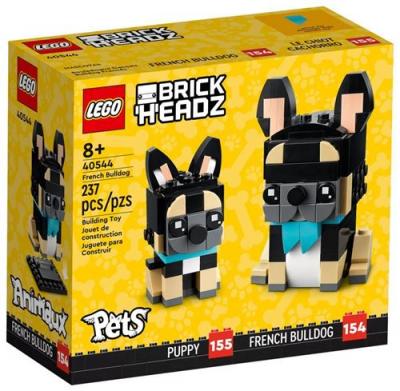 LEGO&reg; 40544 Brickheadz&trade; Les bouledogues fran&ccedil;ais