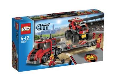 Lego&reg; City 60027 Le Camion De Transport Du Monster Truck