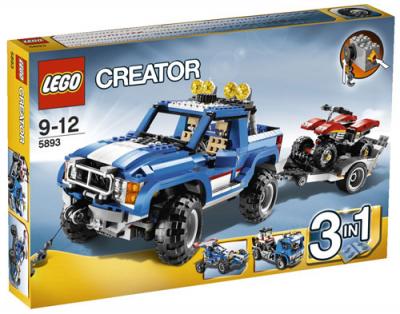 LEGO&reg; Creator 3in1 5893 Le tout terrain et son quad 