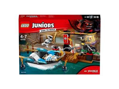 LEGO&reg; Juniors NINJAGO 10755 La poursuite en bateau de Zane