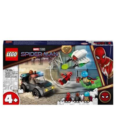 LEGO Marvel 76184 L&rsquo;Attaque du Drone Spider-Man contre Myst&eacute;rio 