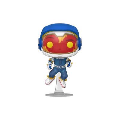 FUNKO Les 4 Fantastiques : Premiers pas - Figurine POP! Human Torch (Astronaut) 9 cm 