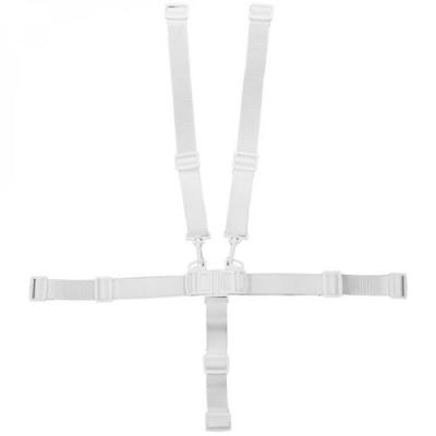 MONSIEUR BEBE Lot de 5 harnais de s&eacute;curit&eacute; blanc pour chaise haute D&eacute;lice -