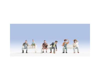 NOCH Lot De 6 Figurines Conducteurs De Tracteur  15628-
