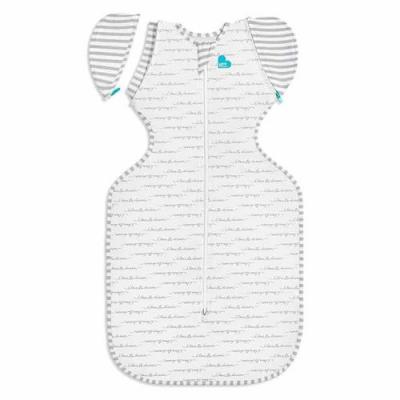 LOVE TO DREAM  Couverture B&eacute;b&eacute; Swaddle Up Transition Bag Original Blanc