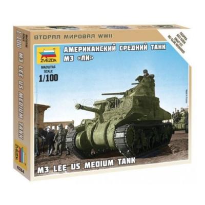 ZVEZDA M3 Lee am&eacute;ricain Medium Tank - Model Kit