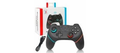  Manette sans fil pour Nintendo Switch, Bluetooth Manette Switch Pro, Switch controller avec Batterie Rechargeable-Turbo-6-Axis 