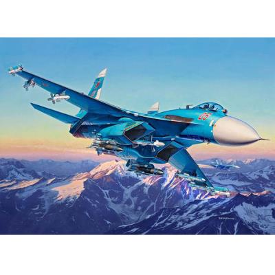 REVELL Maquette avion : Sukhoi Su-27 SM Flanker  