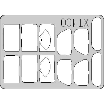 EDUARD  Accessories XT100&nbsp;Mod&eacute;lisme Accessoires ZIL de 157