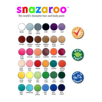 SNAZAROO Maquillage classic  pot de 18 ml Vert fonc&eacute;