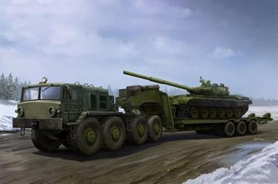  Maz-537g Late Production Type With Chmzap-9990 Semi-trailer - 1:35e -