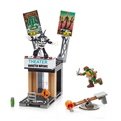 MATTEL Mega bloks - tortues ninja - dpf64 - combat face au th&eacute;&acirc;tre