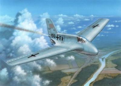SPECIAL HOBBY Messerschmitt Me 163a - 1:72e - 