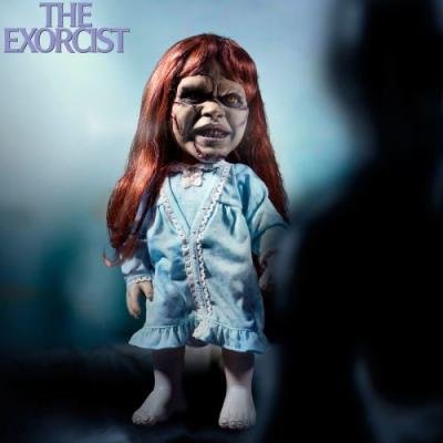  Figurine articul&eacute;e Mezco Toys L'Exorciste figurine sonore Mega Scale R 