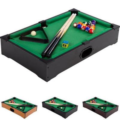 MAXSTORE Mini table de billard 51x31x10cm, noir + accessoires