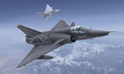  Maquette avion Kinetic Dassault Mirage IIIS / RS & # 61623 - Mirage II