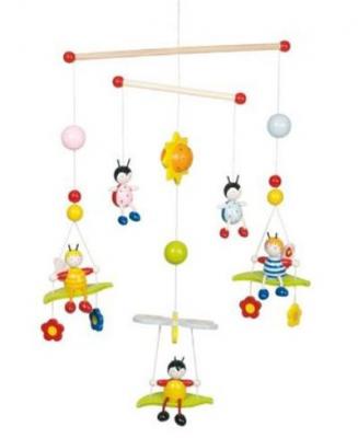 GOKI  Mobile 3d Bienen 52954, 38x29 Cm, 9 Pi&egrave;ces