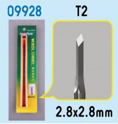  Master Tools 09928 - Accessoire de mod&eacute;lisme Chisel T2, Burin, Gris