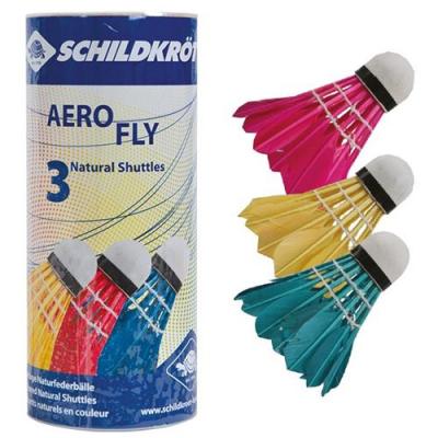  MTS Sportartikel 970911 - Schildkr&ouml;t Bo&icirc;te de 3 volants Multicouleur Funsport Badminton Ball Aero Fly