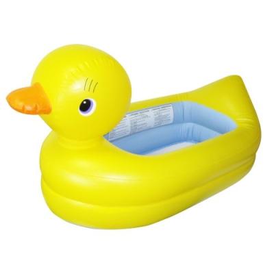 MUNCHKIN  Baignoire en forme de canard de s&eacute;curit&eacute; gonflable