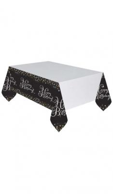 Nappe en Plastique Happy Birthday