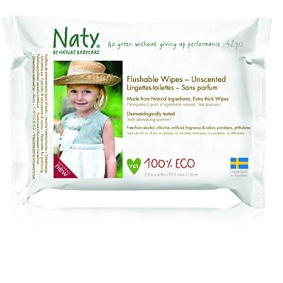 NATY BY NATURE BABYCARE Naty 12 packs de 42 lingettes douces ecologiques toilette 