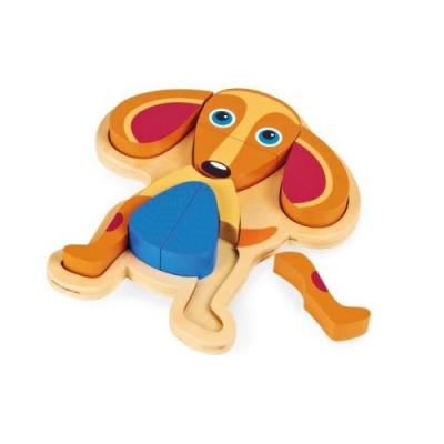 NEOTILUS  happy puzzle - chien - puzzle a encastrer 9 pieces 1600222