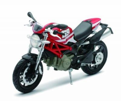 NEW RAY  - 57523 - v&eacute;hicule miniature - ducati monster 796 - n&deg; 69 - echelle 1 12 