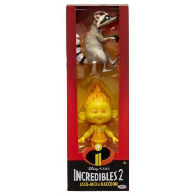 JAKKS PACIFIC LES INDESTRUCTIBLES 2 -  Figurines Value Jack Jack Et Raton Laveur