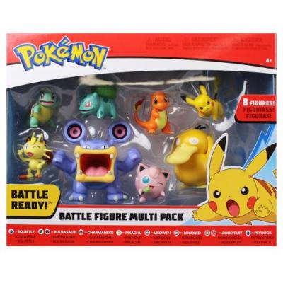 BANDAI Figurine - Pokemon - Pack De 8 Figurines