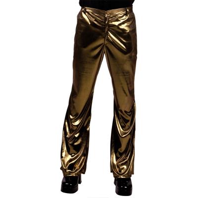 BOLAND Pantalon Disco Brillant Or - Homme Taille : M