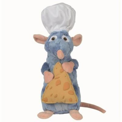 DISNEY Peluche  - R&eacute;my en toque avec fromage, de Ratatouille - 25 cm