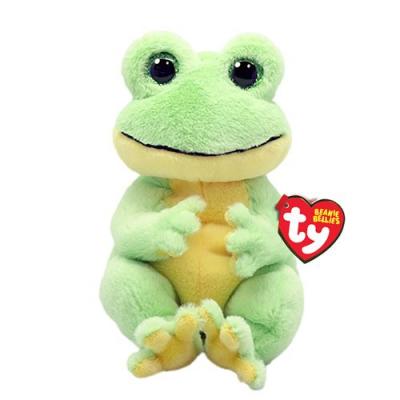 TY Peluche  Beanie Bellies Snapper La Grenouille Vert et Jaune
