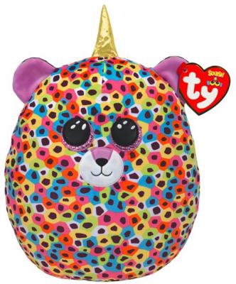 TY Peluche GISELE le l&acute;opard SQUISH A BOOS MEDIUM