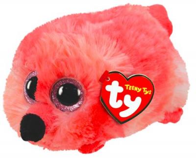 TY Peluche  Teeny Puffies Gilda Flamingo 10 cm