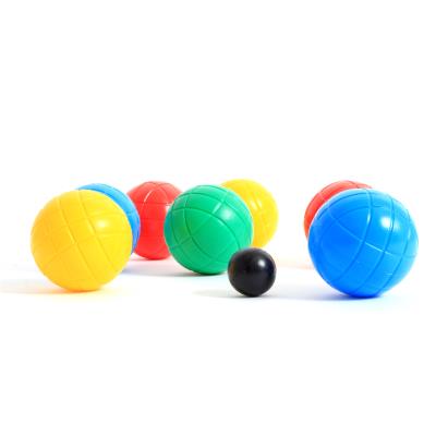 MGM Petanque - panier de 8 boules plastique avec cochonnet