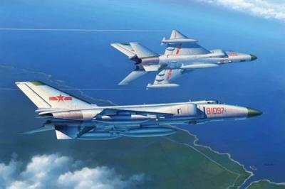 Maquette avion Trumpeter J-8B Finback - - Maquette d'avion