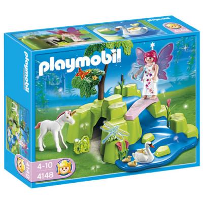 Playmobil 4148 CompactSet Jardin de f&eacute;es avec licorne