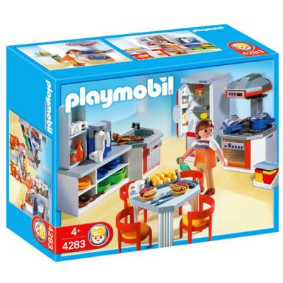 Playmobil 4283 : Cuisine &eacute;quip&eacute;e Playmobil