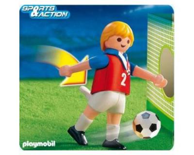Playmobil 4722 Footballeur &eacute;quipe nationale Tch&egrave;que