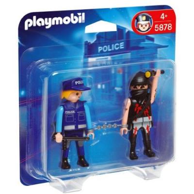 Playmobil City Action 5878 - Policier Et Voleur